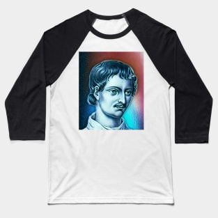 Giordano Bruno Portrait | Giordano Bruno Artwork 5 Baseball T-Shirt